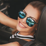 Retro Women's Round Sunglasses