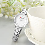 CURREN Luxury Brand Minimalist Quartz With Steel Watches for Women