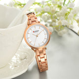 CURREN Luxury Brand Minimalist Quartz With Steel Watches for Women