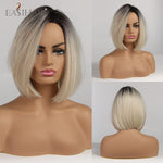 Short Bob Color Variations Synthetic Wigs