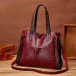 (05) Women's Large Capacity Tote Crossbody Handbag