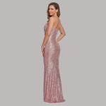 Sexy Slip sequin Cocktail Evening Dress 05