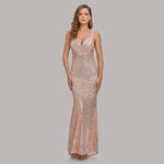 Sexy Slip sequin Cocktail Evening Dress 05