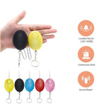 Personal Self-Defense for Girls Security Emergency Alarm Keychain 130db