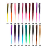 Clip On Hair Extension, 57Colors (01)