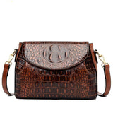 (32) Luxury Casual Tote Crocodile Style Leather Handbags Shoulder Bags for Women