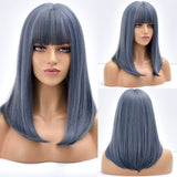 Female Long Synthetic Smooth Hair With Various Colors (05)