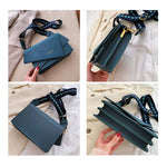 (22S) Fashion Luxury Handheld FLAP Frosted PU Leather Bags For Women