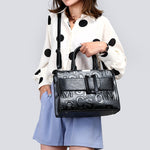 (17) Woman's  Luxury Pu Leather Handbags Fashion Crossbody Bags