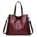 (05) Women's Large Capacity Tote Crossbody Handbag