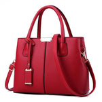 (09) Designer Tote Women's PU Leather Handbags