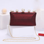 Retro Faux Pearl Luxury Designer Small Handbag 27