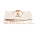 Retro Weave Elegant Tassel Evening Bag 45