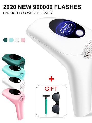 Professional Permanent Laser Hair Removal, Epilator Flash LCD Display, IPL Laser Hair Removal Machine