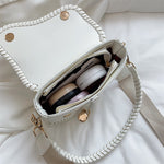 New Fashion Saddle Bags Casual Zipper PU Leather Lock Ornament Bag for Women