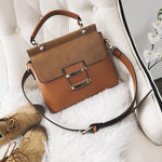 (03S) Woman's Vintage PU Leather Shoulder Bags