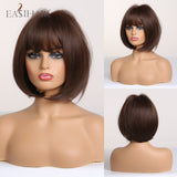 Short Straight Hair Various Colors Synthetic Wigs