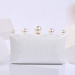 Retro Faux Pearl Luxury Designer Small Handbag 27