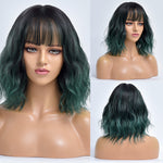 Female Short and Medium Stylish Synthetic Wig With Various Colors (08)