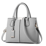 (09) Designer Tote Women's PU Leather Handbags