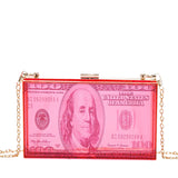 Transparent Clutch Party Bag Money Purse and Handbag 43