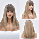 Female Long Synthetic Smooth Hair With Various Colors (05)