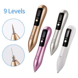 9 level LCD Plasma Pen Laser Mole, Freckle Removal Electric Machine