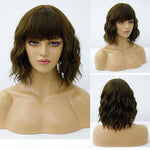 Female Short and Medium Stylish Synthetic Wig With Various Colors (08)