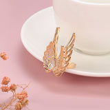 Rose Gold Wings of Pegasus With Cubic Zirconia Ring R5