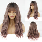 Long Synthetic Stylish Hair With A Variation of Colors (16)