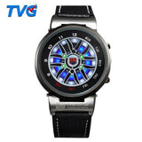 TVG Unique Creative Car Roulette Rim Watches Men M2