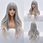 Long Synthetic Stylish Hair With A Variation of Colors (16)