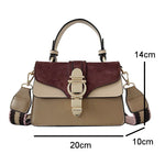 (05S) Woman's Fashion Brand PU Leather Crossbody Bags