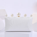 Retro Faux Pearl Luxury Designer Small Handbag 27