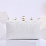 Retro Faux Pearl Luxury Designer Small Handbag 27