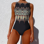 Women's Print One Piece Swimsuit